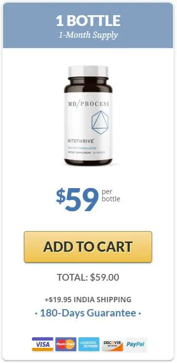 Mitothrive buy 1 bottle