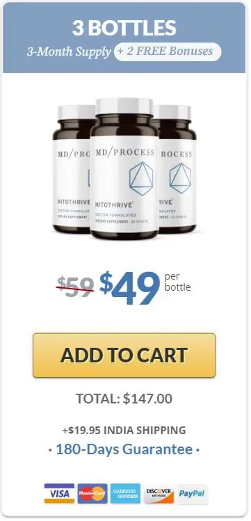 Mitothrive buy 3 bottle