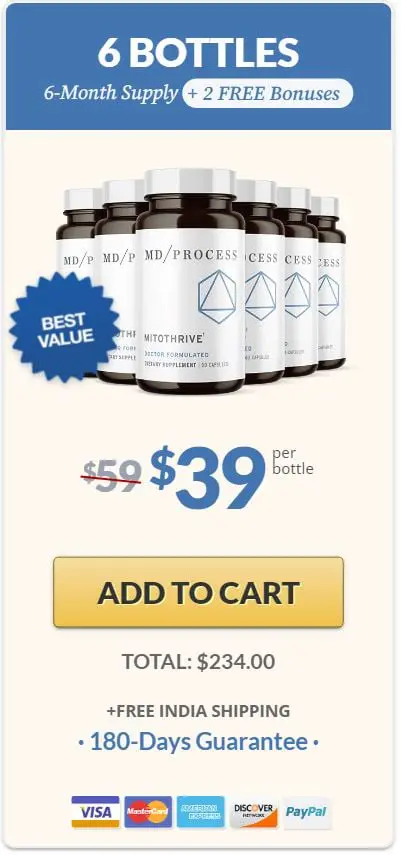 Mitothrive buy 6 bottles